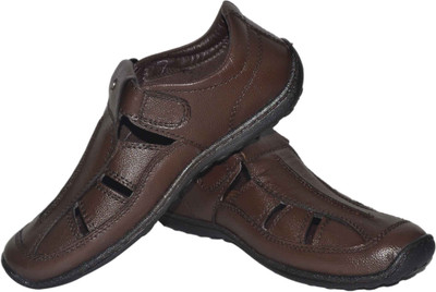 Jenfars Men Brown Sandals