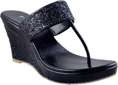 

Olive Fashion Women Black Wedges