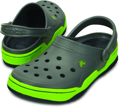 

Crocs Boys Sports Sandals, Charcoal/navy