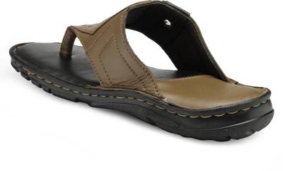 Teakwood Men Black Sandals