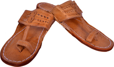 

KOLHAPURI Men TAN Sandals