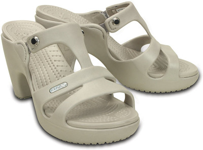 

Crocs Women Grey Heels