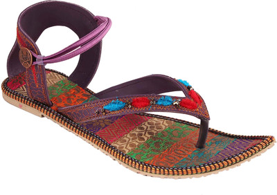 

Glam World Women Purple Flats