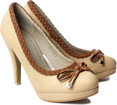 

Lavie Women Beige Heels
