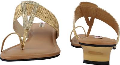 Indulgence Women Gold Heels