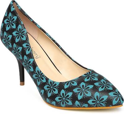 Dressberry Women BLACK/GREEN Heels