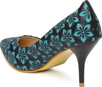 Dressberry Women BLACK/GREEN Heels