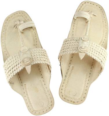 eKolhapuri Men Yellow Sandals