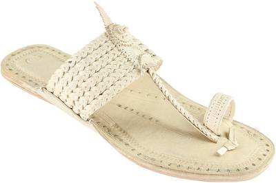 eKolhapuri Men Yellow Sandals