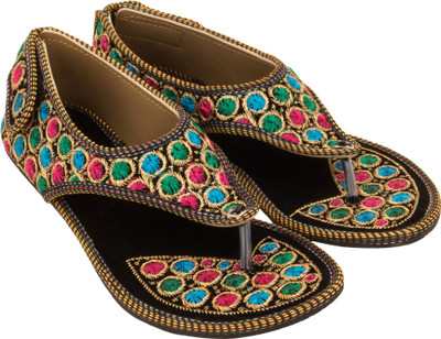 

Footrendz Women Sky Blue::Pink::Green Flats