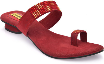 

Indirang Women Red Flats