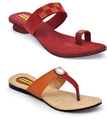 

Indirang Women Multicolor Flats