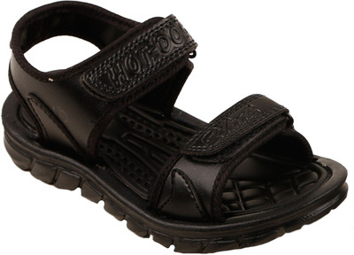

Hot Dog Boys & Girls Velcro Sports Sandals(Black