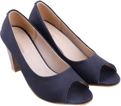 

Adorn Women Black Heels