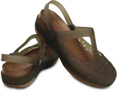 Crocs Women Brown Flats