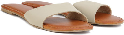 

Chemistry Women Beige Flats
