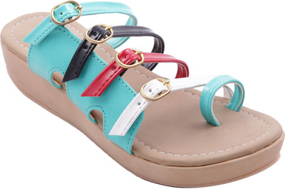 

Adorn Women Green Wedges