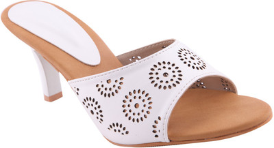 

Adorn Women White Heels