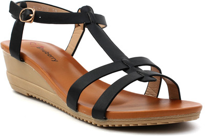 

Shuberry Women Black Wedges