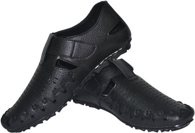 

Human Steps Men Black Sandals