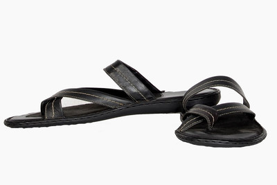 

99Cells Men Black Sandals