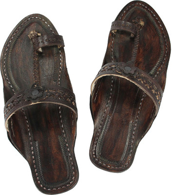 

eKolhapuri Women Dark Brown Flats