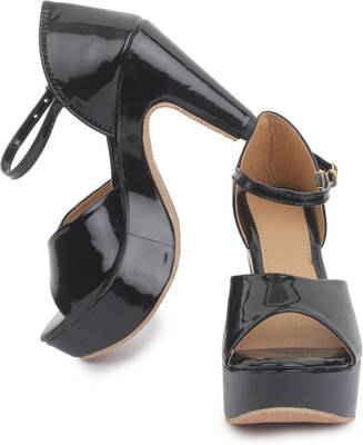 Hanna Women Black Heels