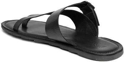 Invictus Men Black Sandals