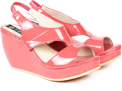 

TEN Women Red Wedges