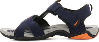 Sparx Men Navy Blue Orange Sandals