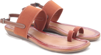 

Bata Women Orange Flats