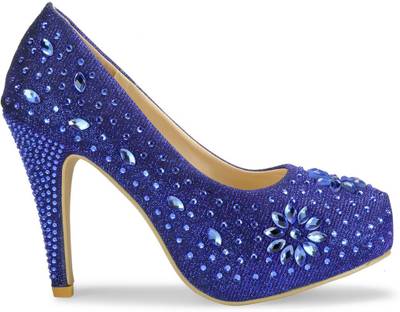 Yepme Women Blue Heels