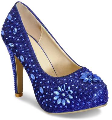 Yepme Women Blue Heels