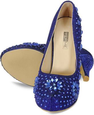 Yepme Women Blue Heels