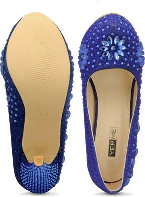 Yepme Women Blue Heels