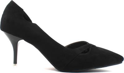 Shuberry Women Black Heels