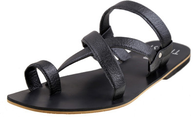 

Tripssy Men Black Sandals