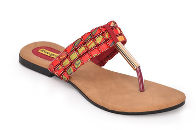 

Indirang Women Red Flats
