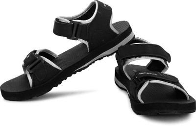 

Terravulc Men Black, Grey Sports Sandals