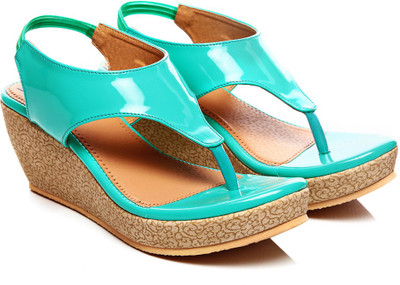 

Nell Women Sea-Green Sandals