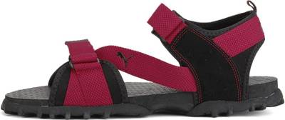 Puma Men Black - red Sports Sandals