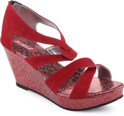 

Kielz Women Red Wedges