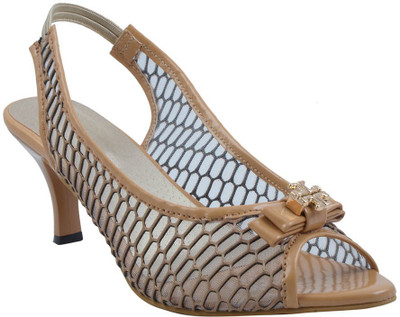 

Adorn Women Beige Heels
