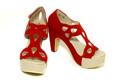 

Luca Fashion Girls Heels(Red