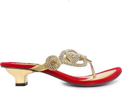 Moonwalk Women Red Heels