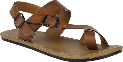 Kraasa Men Tan Sandals