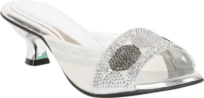 

Adorn Women Silver Heels