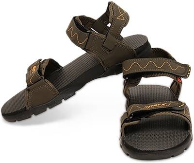 Sparx Men Olive Yellow Sandals