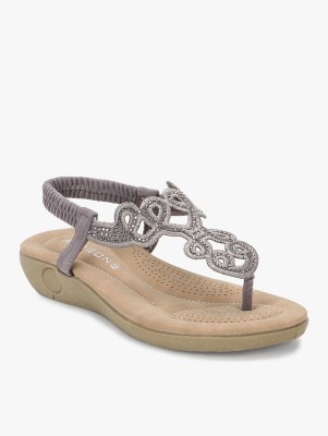 

Addons Women Grey Flats