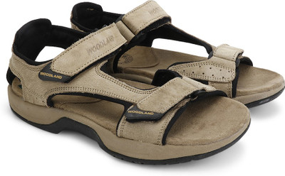 

Woodland Men Khaki Sports Sandals